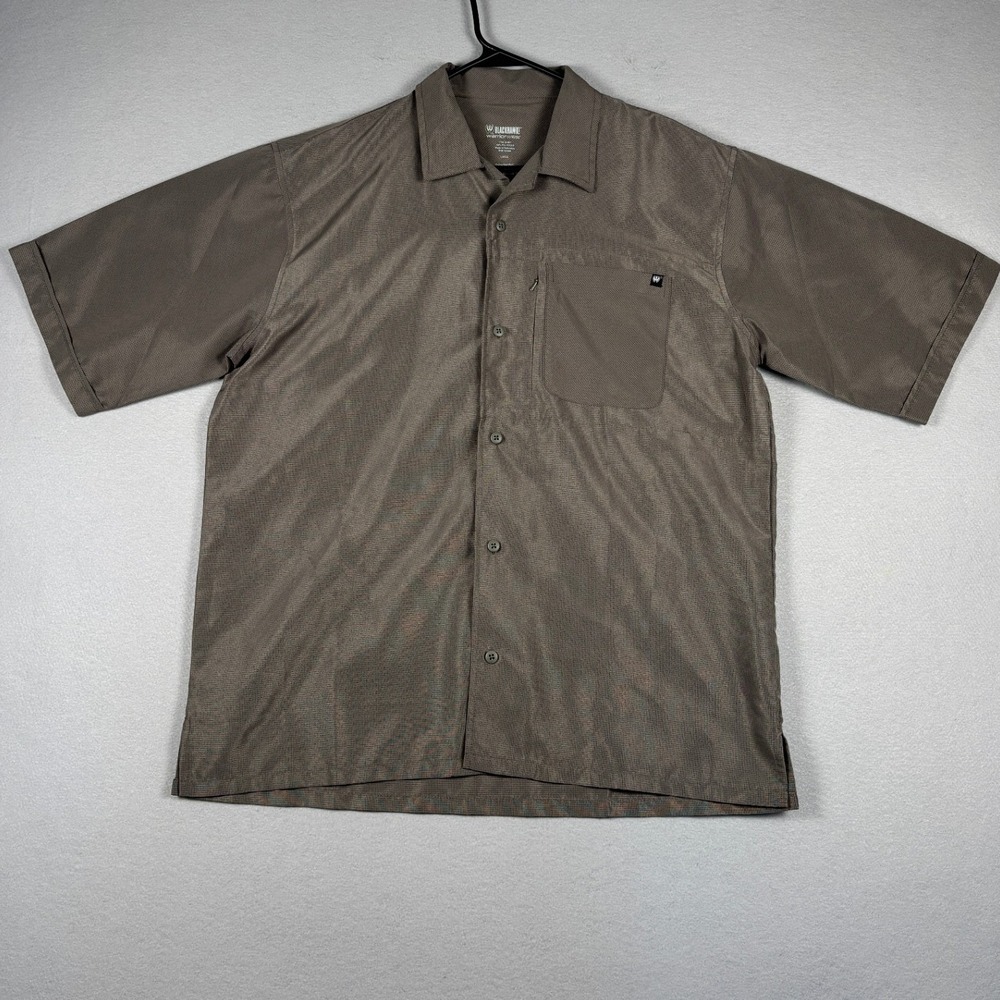 Blackhawk Warrior Wear 1700 Tactical Shirt Short Sleeve Large Brown Grid